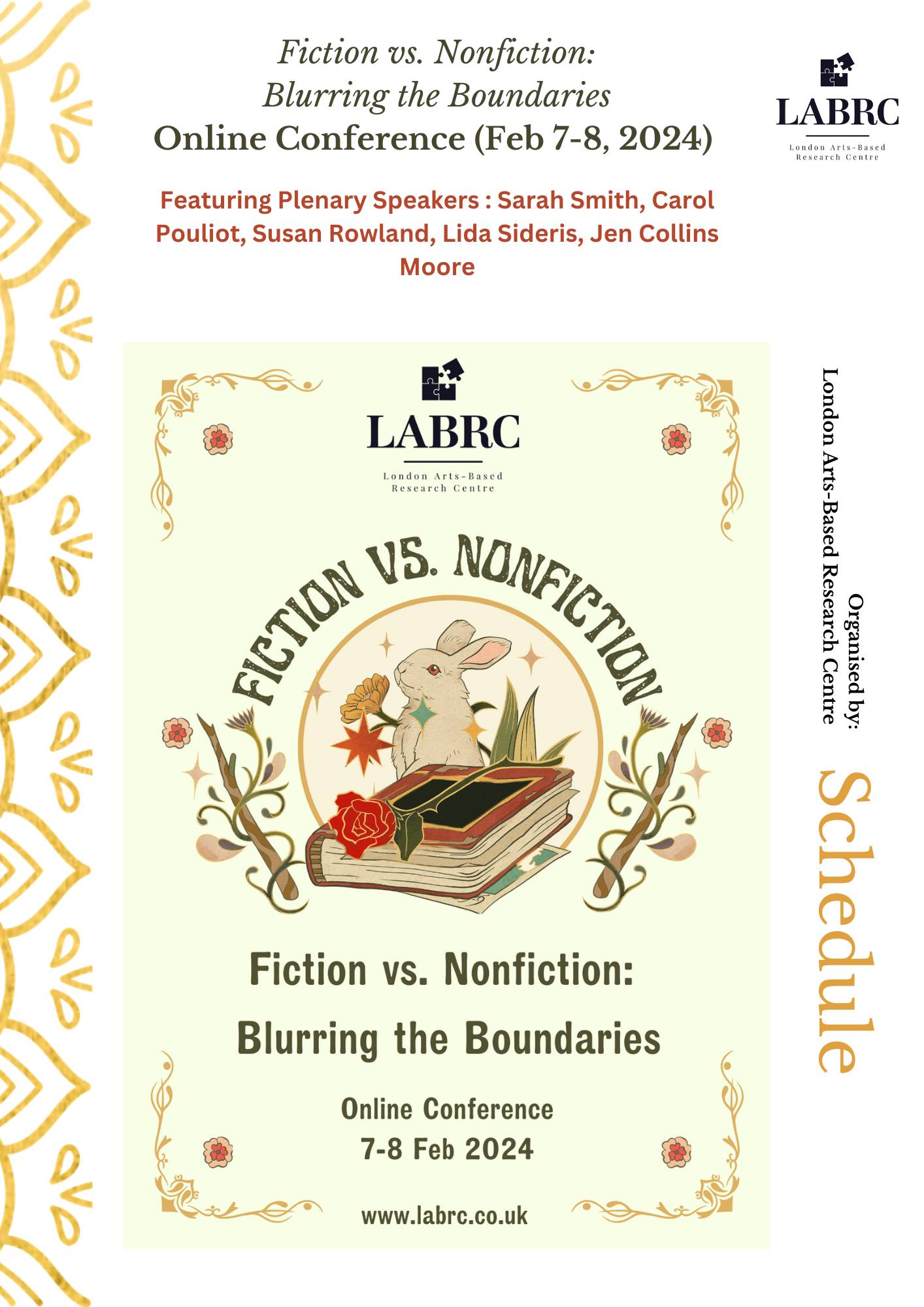 Fiction vs. Non-Fiction: Blurring the Boundaries – London Arts-Based  Research Centre