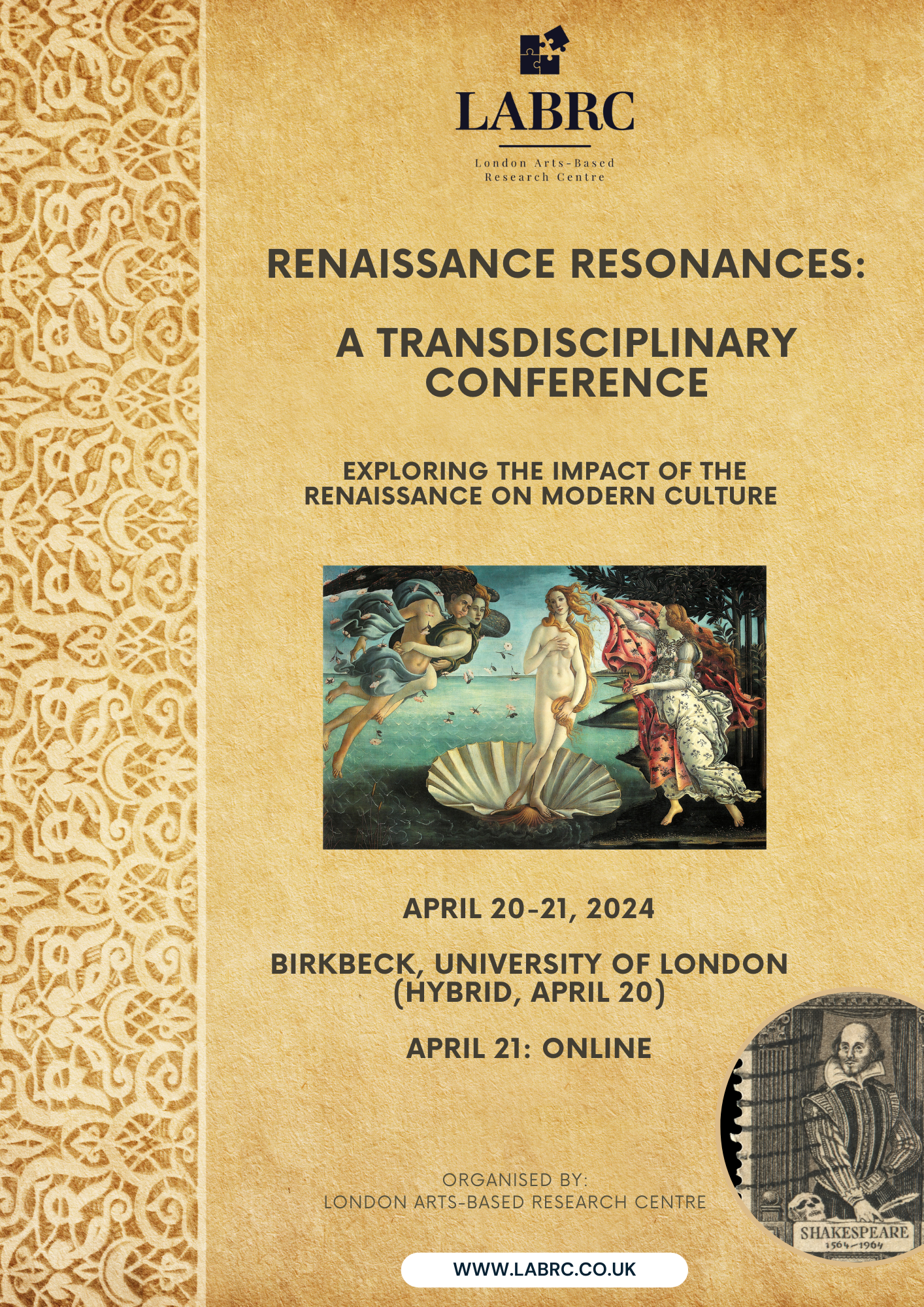 Renaissance Resonances: Across Time, Across Disciplines – London Arts ...