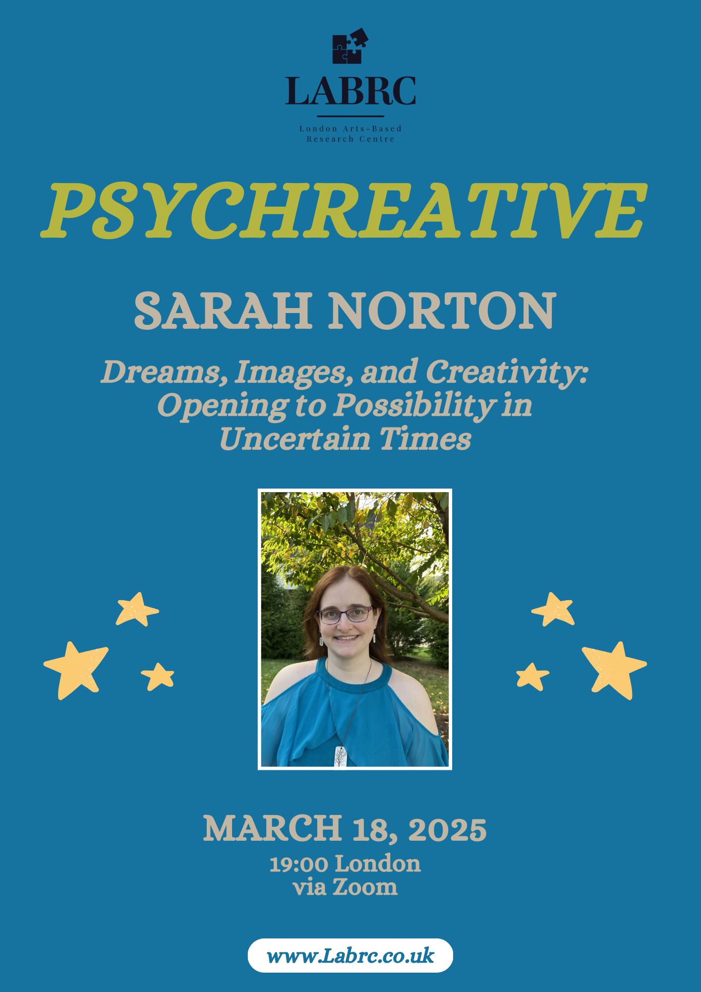 Psychreative: “Dreams, Images, and Creativity: Opening to Possibility in Uncertain Times”