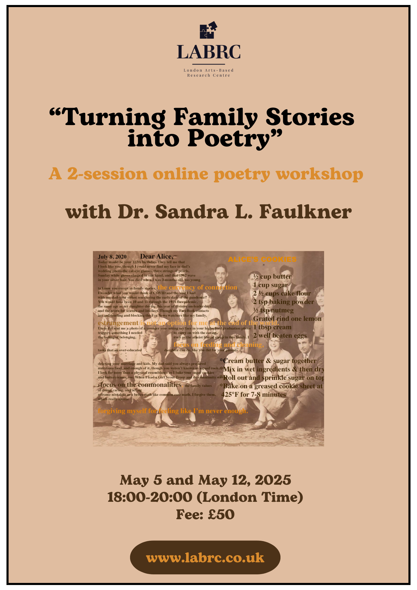 Turning Family Stories into Poetry