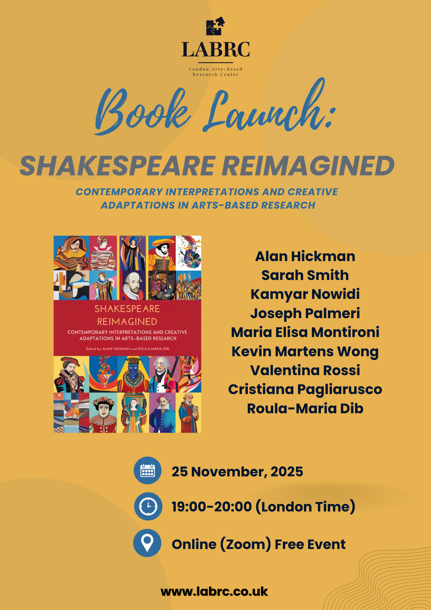 Book Launch Event: Shakespeare Reimagined